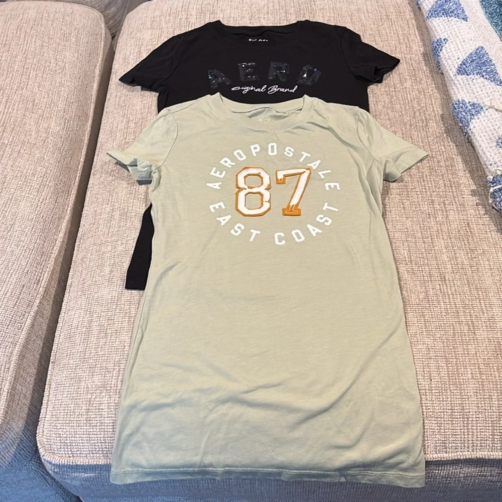 Aeropostale Kids Graphic T-Shirts bundle - Black and Green